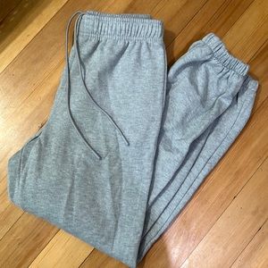 Heather Gray sweats